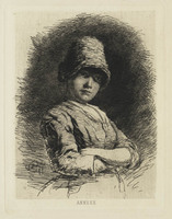 KG 1985 087
<br/>
'Anneke' (portret van een meisje)
<br/>
<em>Dake, Carel Lodewijk (1857-1918)</em>